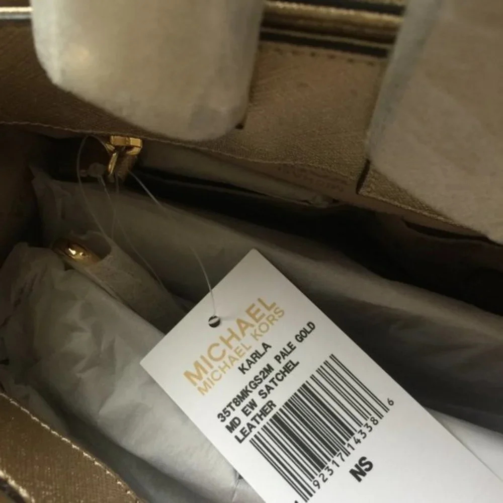 Michael Kors Karla Gold NWT